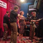 Kristine Schmitt with the Lonesome Ace Stringband