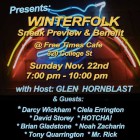 Successful Winterfolk XIV Sneak Preview and Fundraiser!