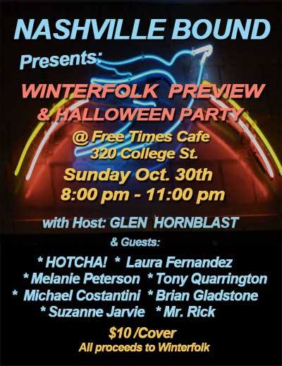 Nashville Bound Winterfolk Preview Oct 30