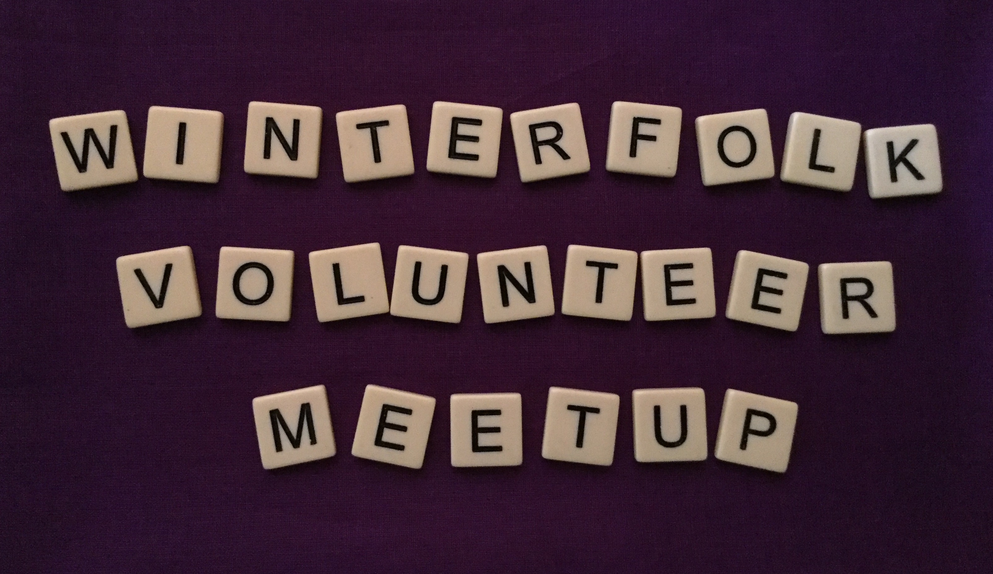 Winterfolk Volunteer Meet Up Jan 19